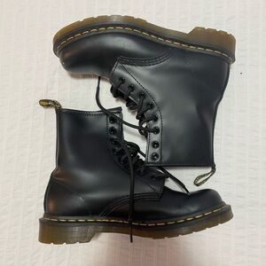 Dr. Martens Black Leather Boots